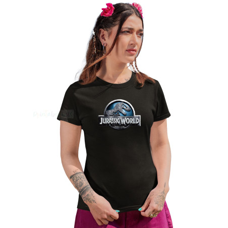 Jurassic Park T-Shirt  Half Sleeve Round Neck T-Shirt D2