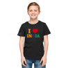 I Love My India T-Shirt Pure Cotton Half Sleeve Round Neck T-Shirts For Kids D1