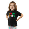 I Love My India T-Shirt Pure Cotton Half Sleeve Round Neck T-Shirts For Kids D2