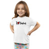 I Love My India T-Shirt Pure Cotton Half Sleeve Round Neck T-Shirts For Kids D4