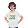 I Love My India T-Shirt Pure Cotton Half Sleeve Round Neck T-Shirts For Kids D6