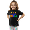 I Love My India T-Shirt Pure Cotton Half Sleeve Round Neck T-Shirts For Kids D5