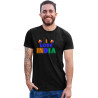 I Love My India T-Shirt Pure Cotton Half Sleeve Round Neck T-Shirts For Adult D5
