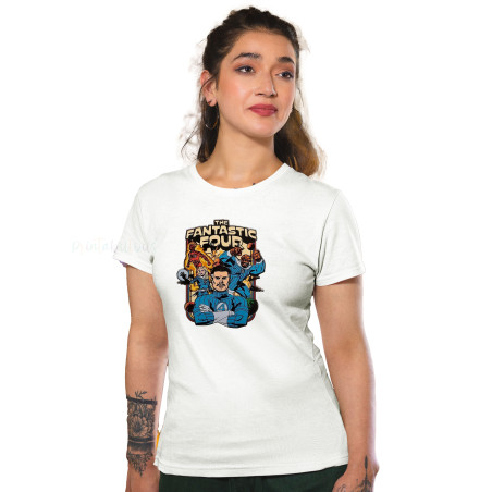 Fantastic Four Pure Cotton T-Shirt Latest Prints Pure Cotton for Adults D1