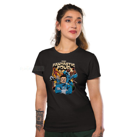 Fantastic Four Pure Cotton T-Shirt Latest Prints Pure Cotton for Adults D1