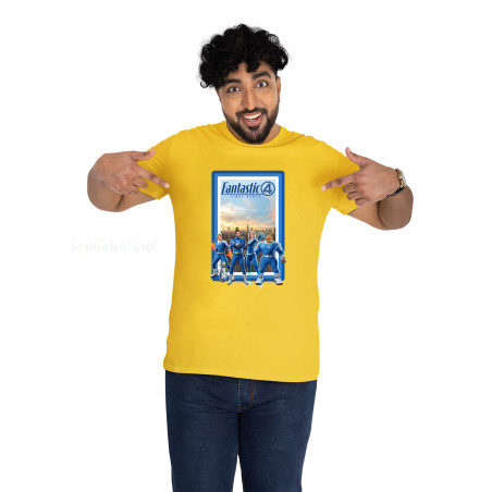 Fantastic Four Pure Cotton T-Shirt Latest Prints Pure Cotton for Adults D2