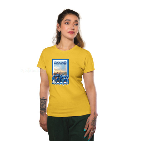 Fantastic Four Pure Cotton T-Shirt Latest Prints Pure Cotton for Adults D2