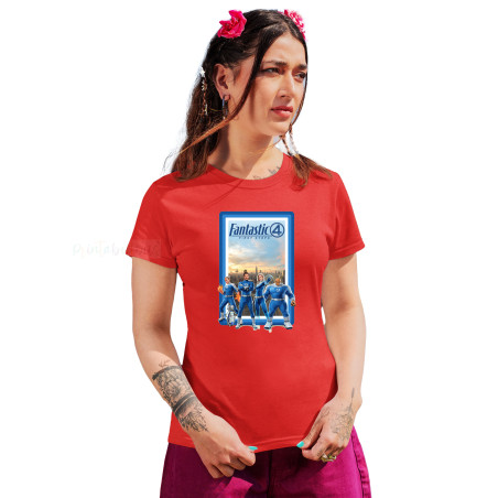 Fantastic Four Pure Cotton T-Shirt Latest Prints Pure Cotton for Adults D2