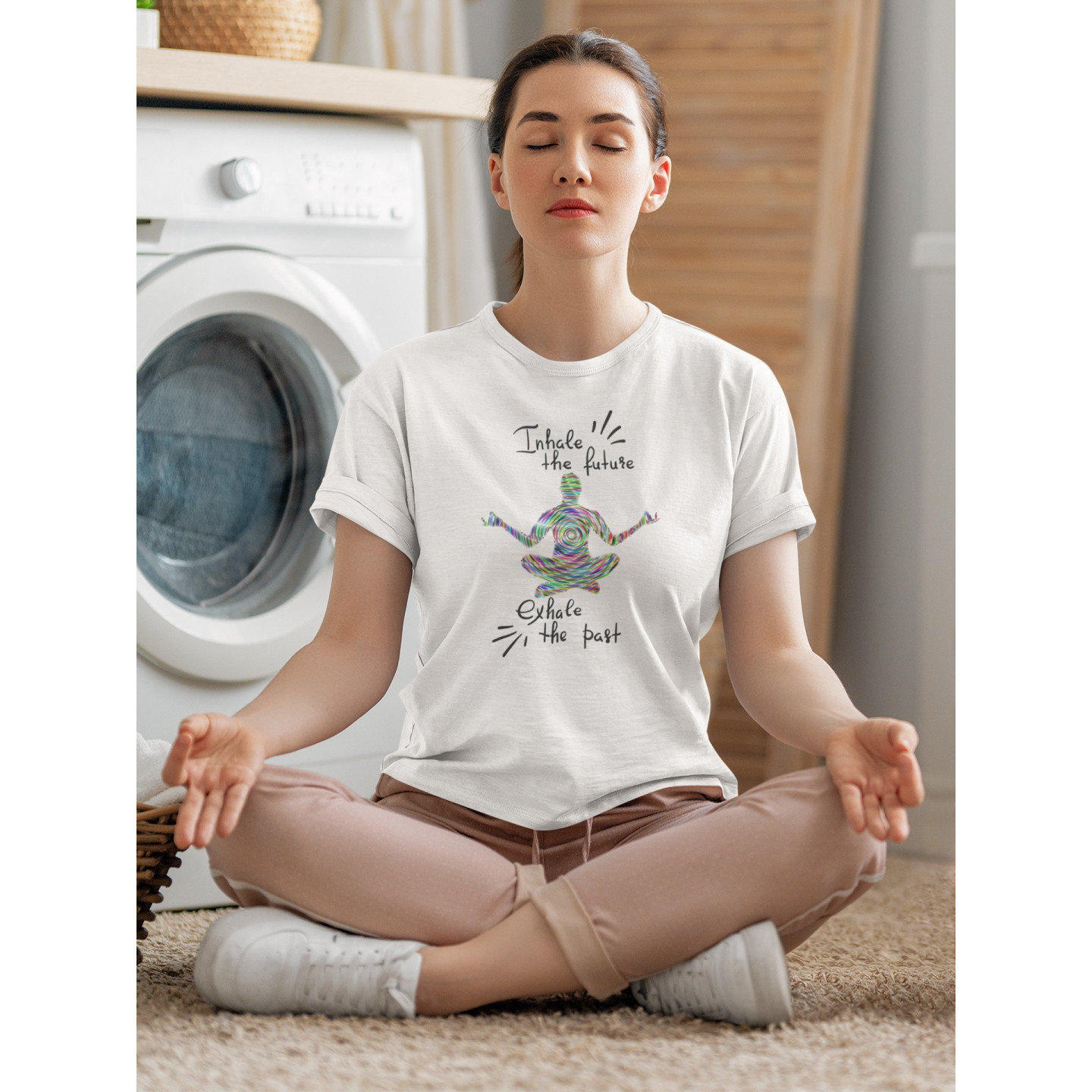 Unisex - Exhale Past Inhale Future Unisex T Shirt
