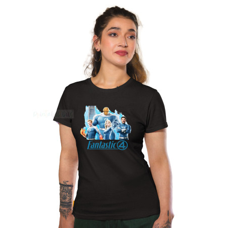 Fantastic Four Pure Cotton T-Shirt Latest Prints Pure Cotton for Adults D3