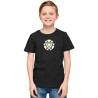 Pure Cotton Glow in the Dark T-Shirt Half Sleeves, Round Neck Kids D2