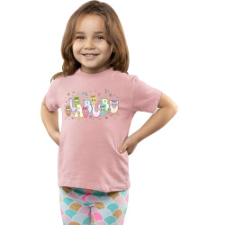 Labubu Girls Round Neck...