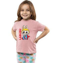 Labubu Girls Round Neck...