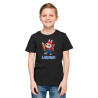 Labubu Round Neck Pure Cotton T-Shirt – Half Sleeves, Colorful Print DL10