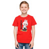Labubu Round Neck Pure Cotton T-Shirt – Half Sleeves, Colorful Print DL11