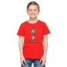 Labubu Round Neck Pure Cotton T-Shirt – Half Sleeves, Colorful Print DL12