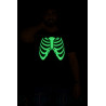 Pure Cotton Glow in the Dark T-Shirt Half Sleeves, Round Neck Adults D3