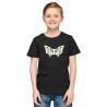 Pure Cotton Glow in the Dark T-Shirt Half Sleeves, Round Neck Kids D4