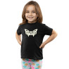 Pure Cotton Glow in the Dark T-Shirt Half Sleeves, Round Neck Kids D4