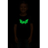 Pure Cotton Glow in the Dark T-Shirt Half Sleeves, Round Neck Kids D4