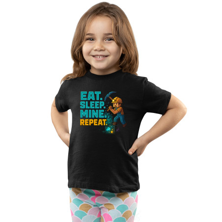 Kids Gamer Mode Half-Sleeve Pure Cotton T-Shirt Latest Print MineD1