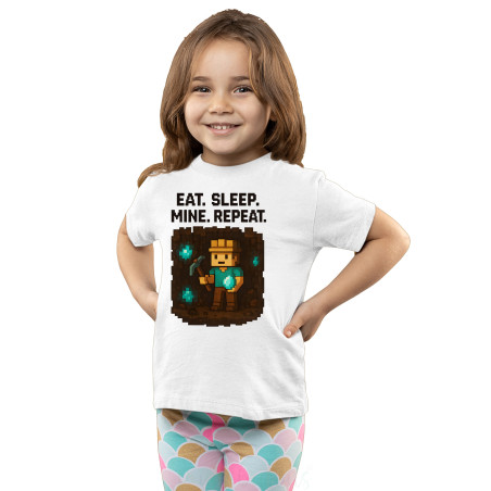 Kids Gamer Mode Half-Sleeve Pure Cotton T-Shirt Latest Print MineD2