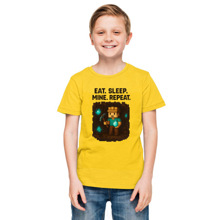 Kids Gamer Mode Half-Sleeve Pure Cotton T-Shirt Latest Print MineD2