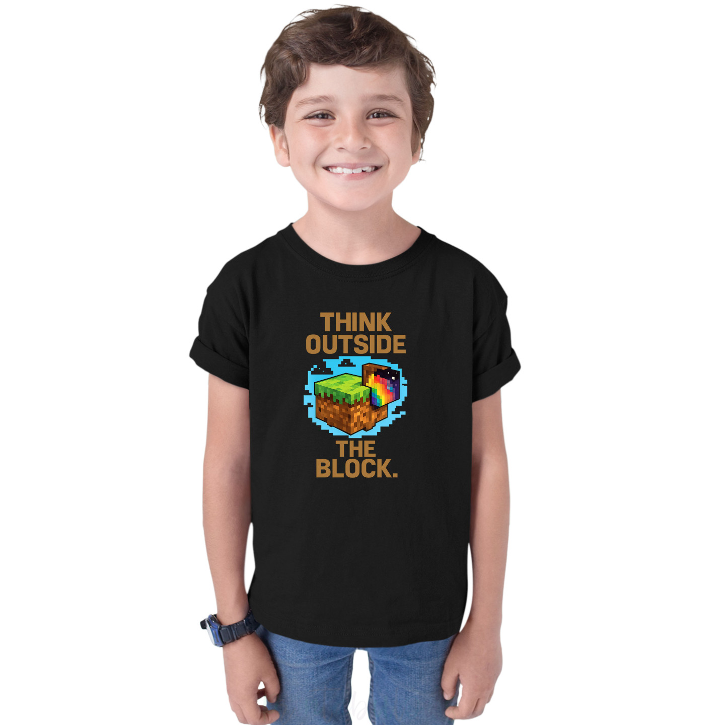 Kids Gamer Mode Half-Sleeve Pure Cotton T-Shirt Latest Print MineD4