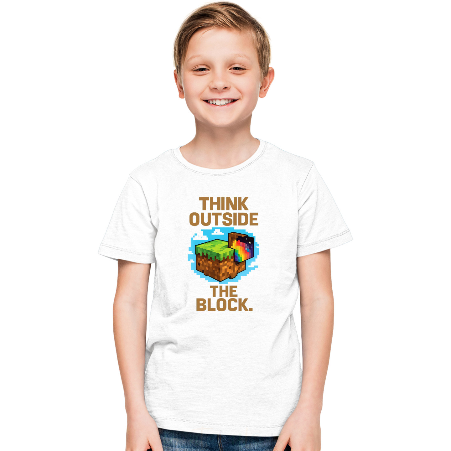 Kids Gamer Mode Half-Sleeve Pure Cotton T-Shirt Latest Print MineD4