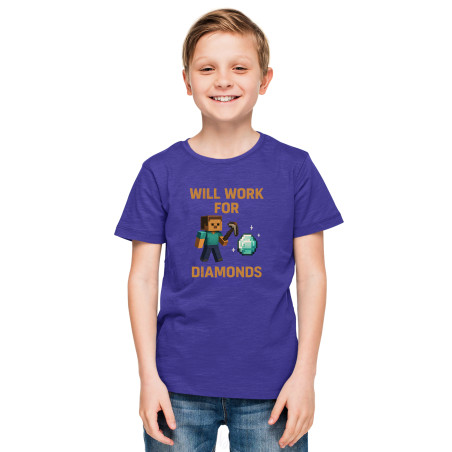 Kids Gamer Mode Half-Sleeve Pure Cotton T-Shirt Latest Print MineD5