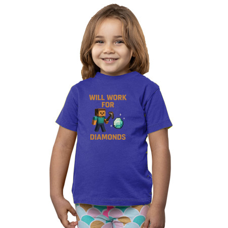 Kids Gamer Mode Half-Sleeve Pure Cotton T-Shirt Latest Print MineD5