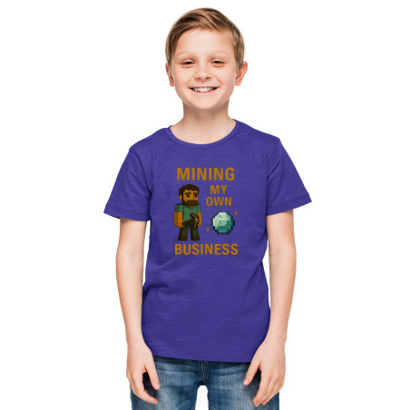 Kids Gamer Mode Half-Sleeve Pure Cotton T-Shirt Latest Print MineD13