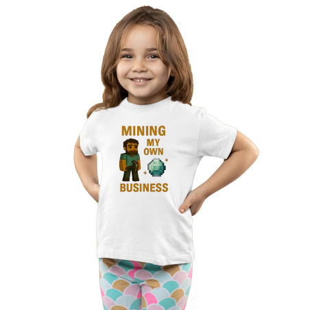 Kids Gamer Mode Half-Sleeve Pure Cotton T-Shirt Latest Print MineD13
