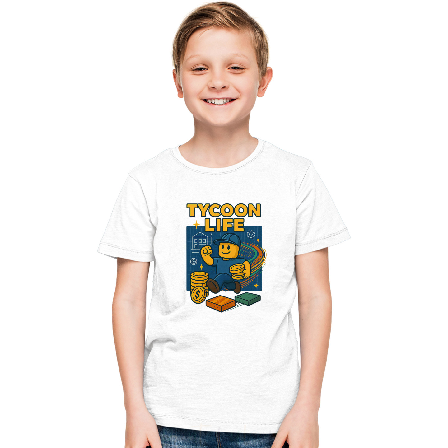 Kids Gamer Mode Half-Sleeve Pure Cotton T-Shirt Latest Print ROBD3
