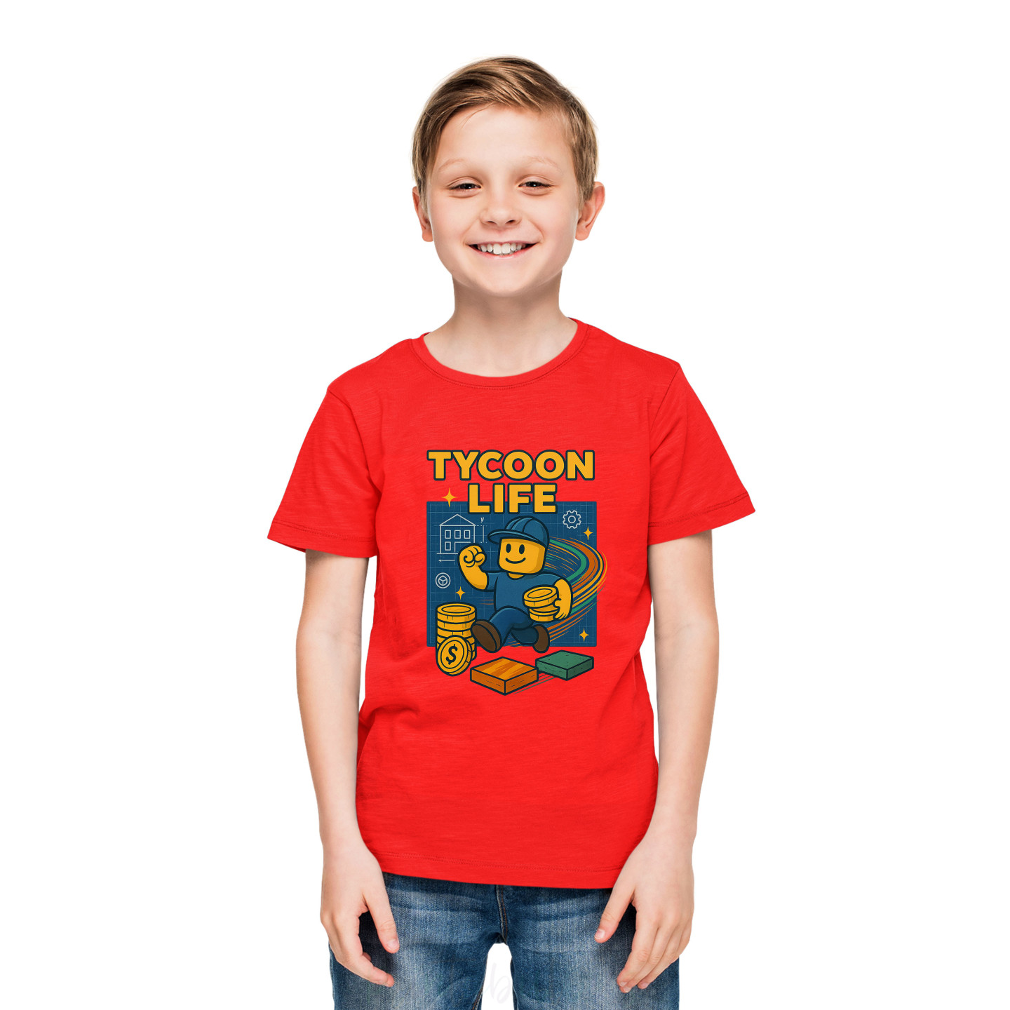 Kids Gamer Mode Half-Sleeve Pure Cotton T-Shirt Latest Print ROBD3