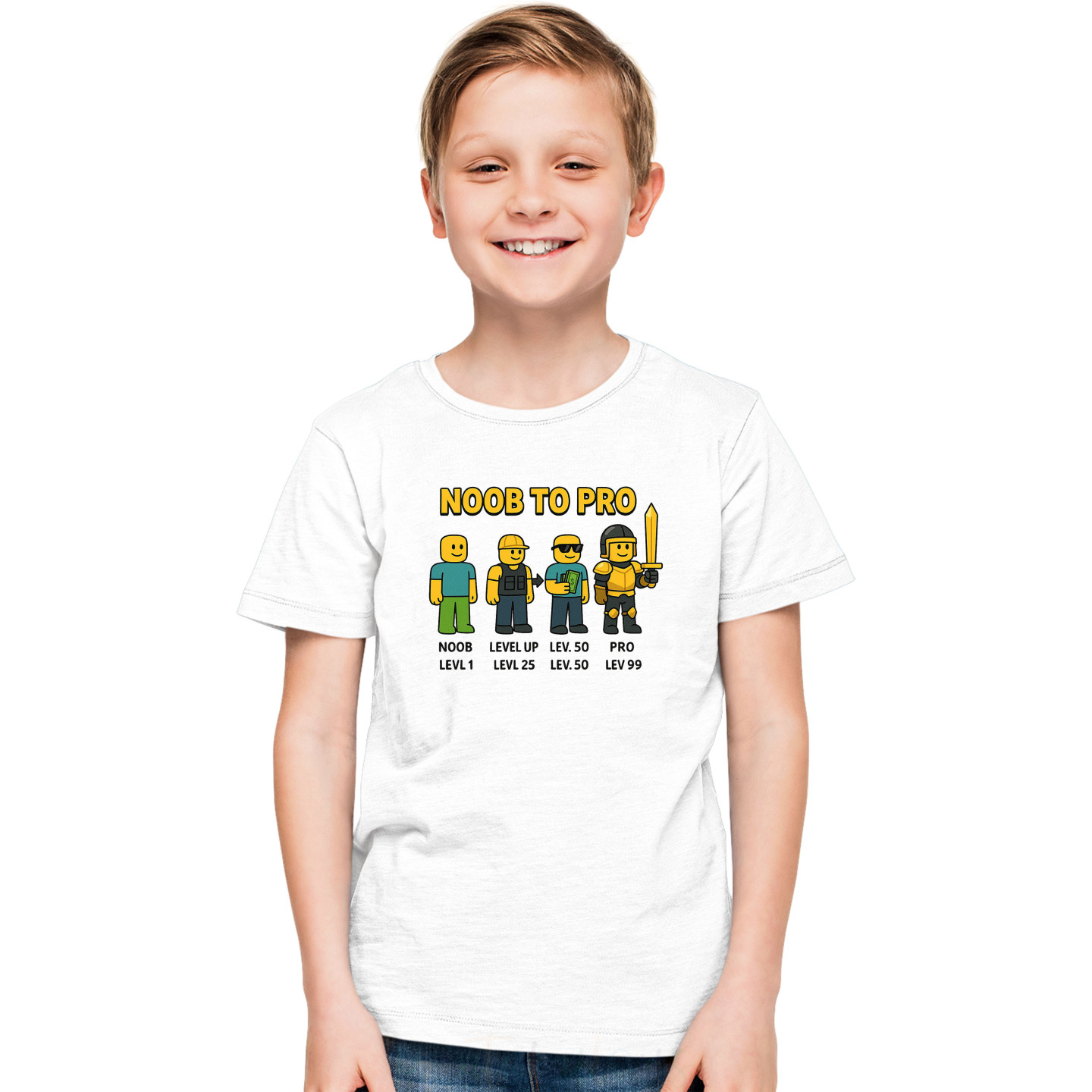 Kids Gamer Mode Half-Sleeve Pure Cotton T-Shirt Latest Print ROBD5