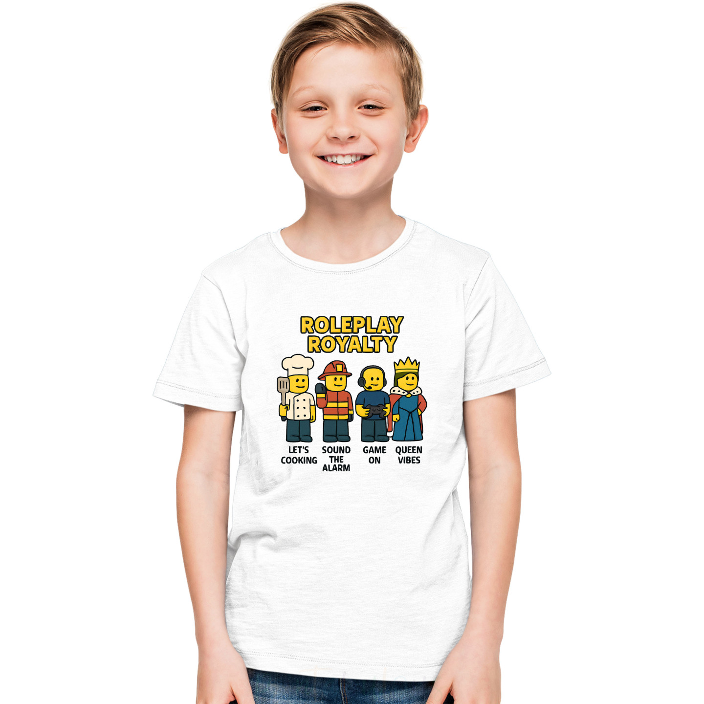 Kids Gamer Mode Half-Sleeve Pure Cotton T-Shirt Latest Print ROBD6
