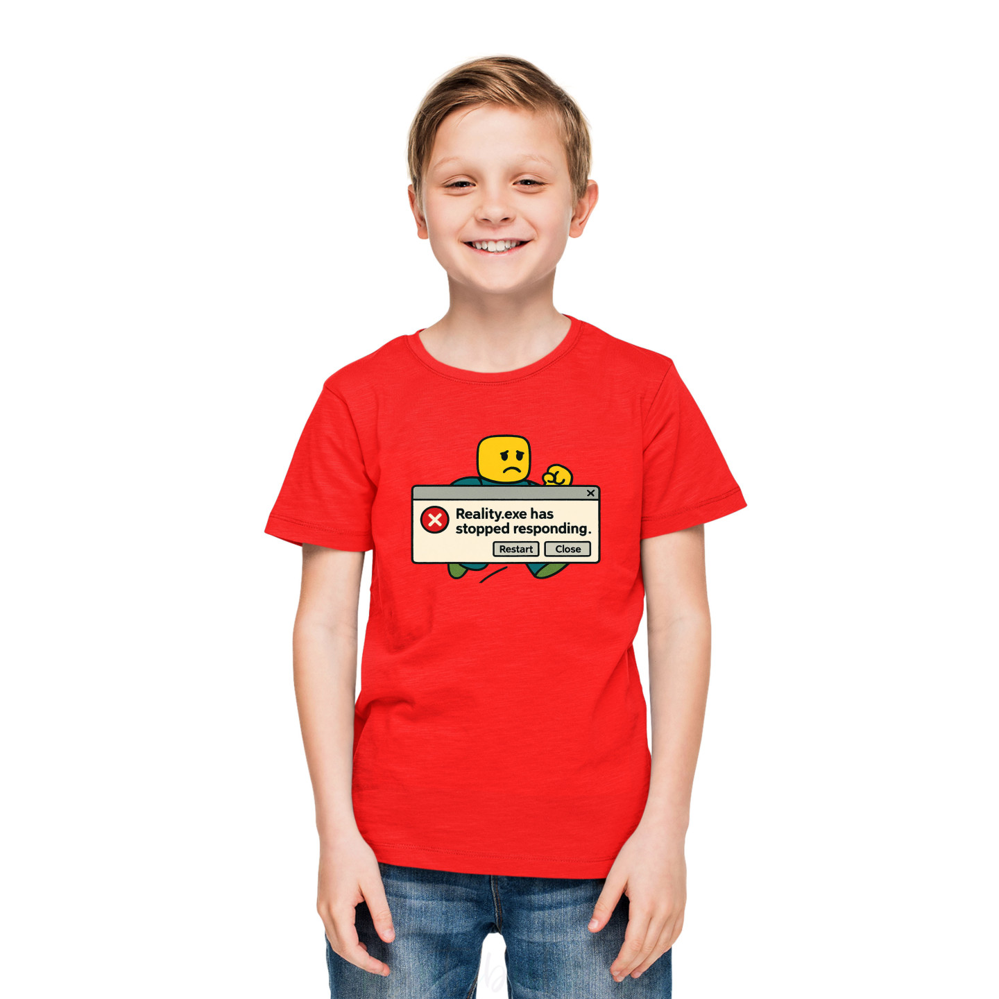 Kids Gamer Mode Half-Sleeve Pure Cotton T-Shirt Latest Print ROBD7