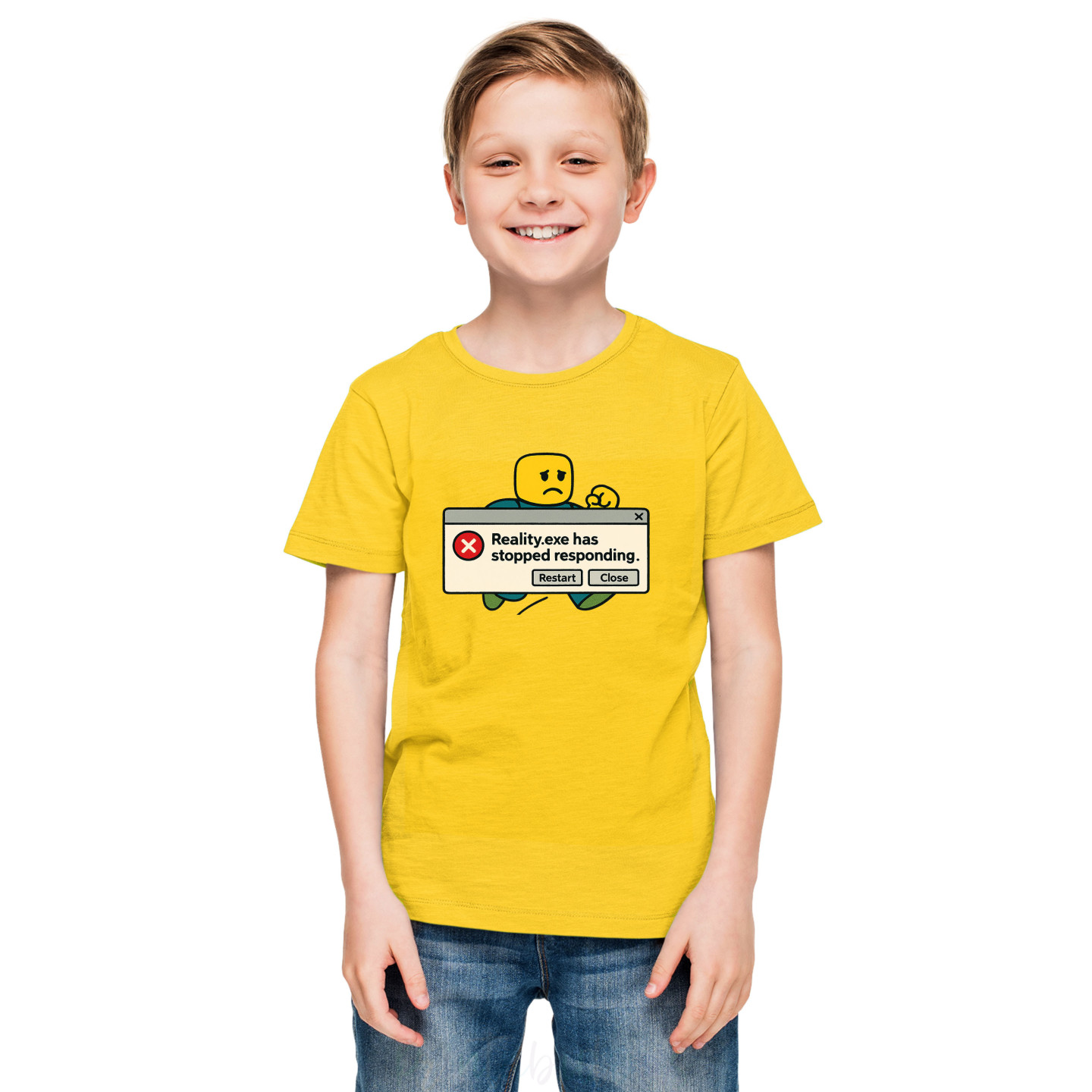 Kids Gamer Mode Half-Sleeve Pure Cotton T-Shirt Latest Print ROBD7