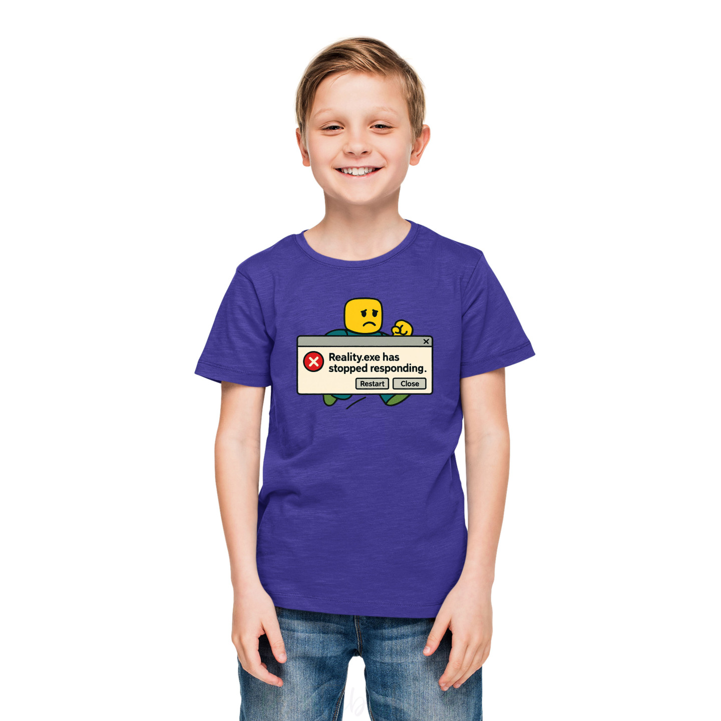 Kids Gamer Mode Half-Sleeve Pure Cotton T-Shirt Latest Print ROBD7