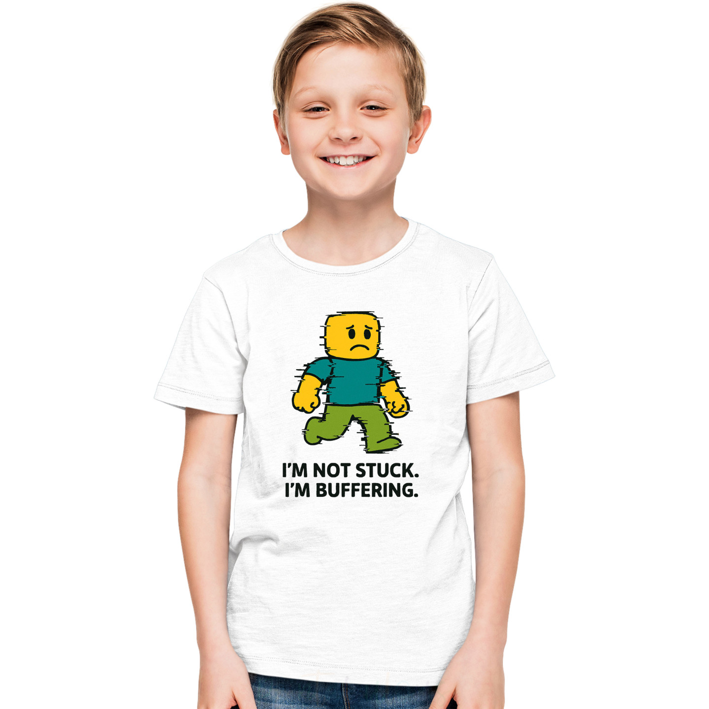 Kids Gamer Mode Half-Sleeve Pure Cotton T-Shirt Latest Print ROBD8
