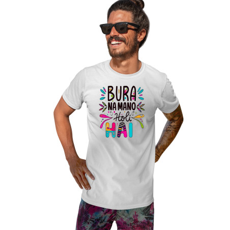 Unisex Happy Holi Tshirt for Adults & Kids | Quick Dry | 1Pc | D1