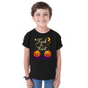 Kids Halloween Printed T-Shirt – Half Sleeves, Round Neck, Pure Cotton D2