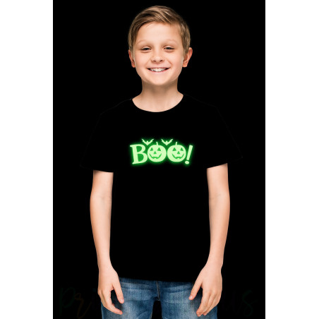 Pure Cotton Glow in the Dark T-Shirt Half Sleeves, Round Neck Kids D5