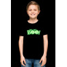 Pure Cotton Glow in the Dark T-Shirt Half Sleeves, Round Neck Kids D5