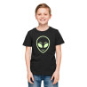 Pure Cotton Glow in the Dark T-Shirt Half Sleeves, Round Neck Kids D13