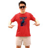 Funny Quirky Streetwear Half Sleeves Pure Cotton T-Shirt for Adults D13