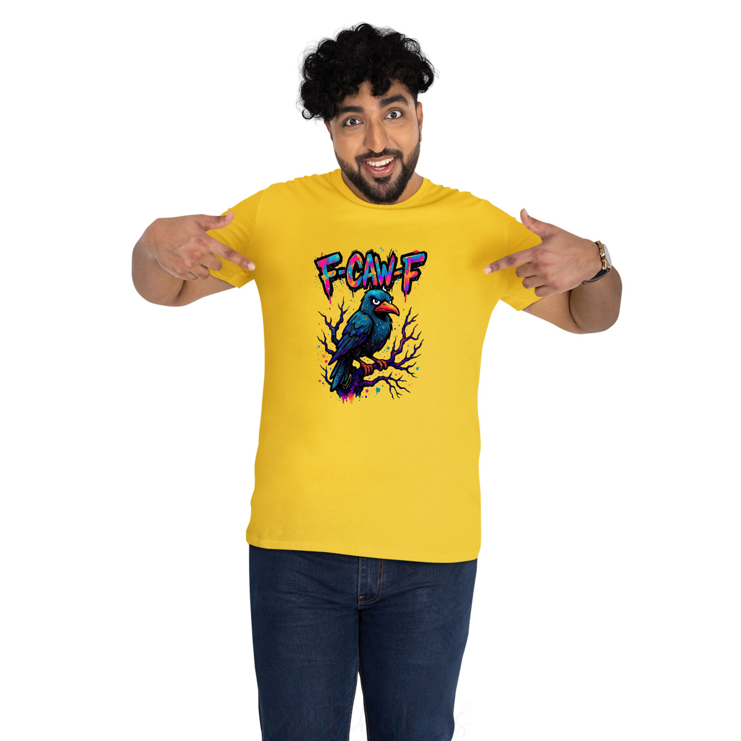 Funny Quirky Streetwear Half Sleeves Pure Cotton T-Shirt for Adults D13