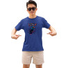 Funny Quirky Streetwear Half Sleeves Pure Cotton T-Shirt for Adults D13