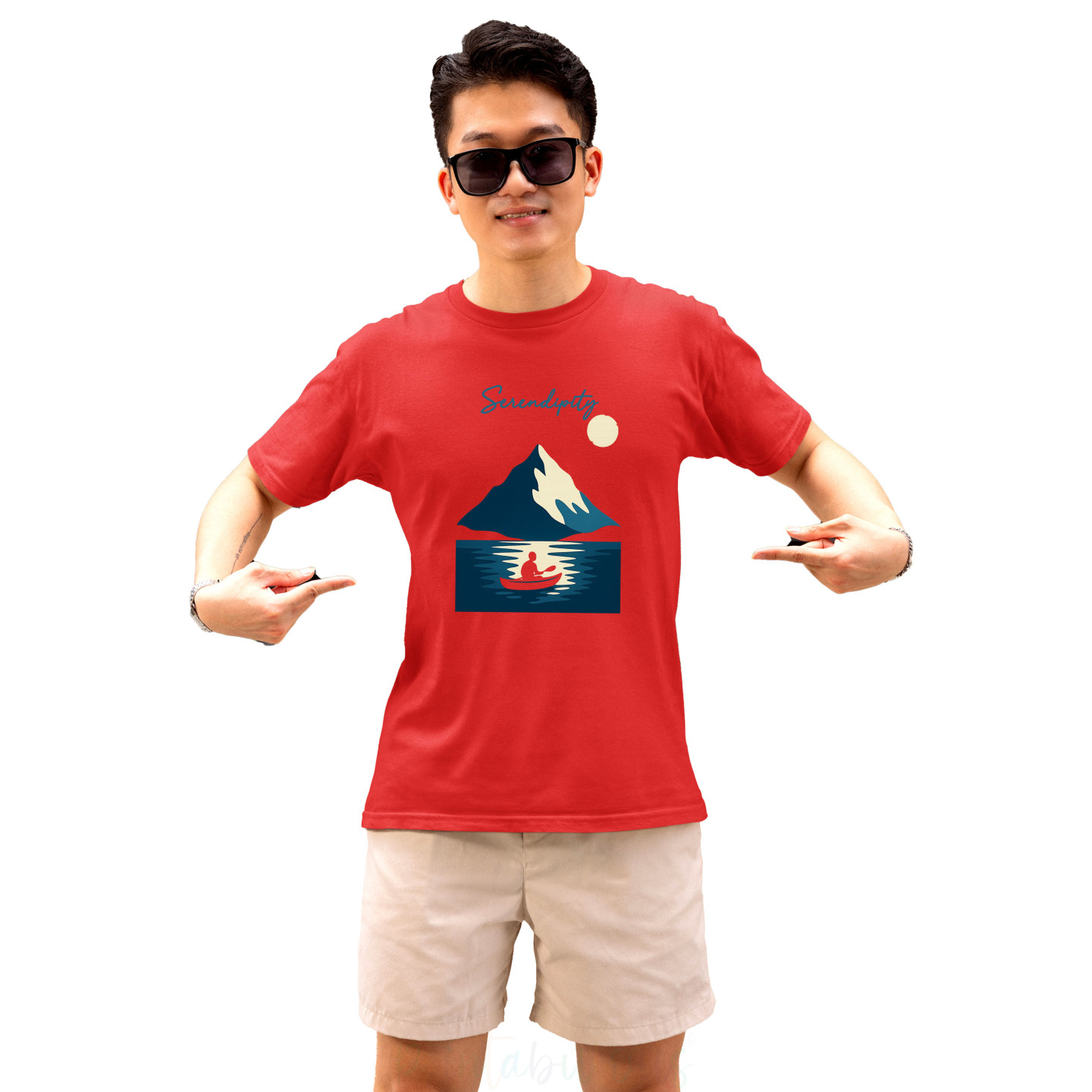 Soulwords Streetwear Half Sleeves Pure Cotton T-Shirt for Adults D18